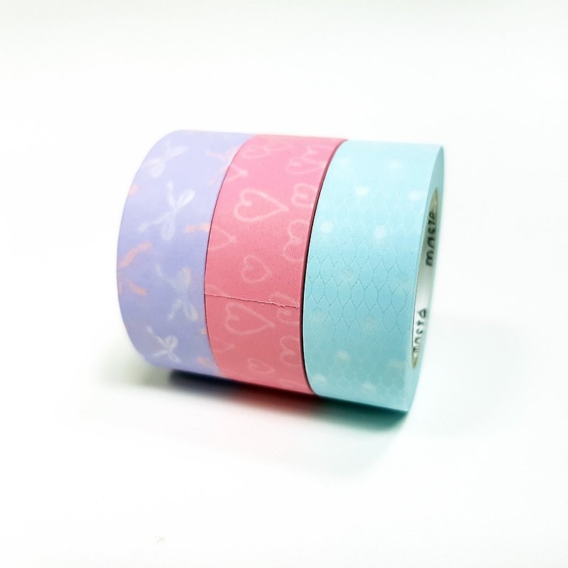 maste Draw Me Masking Tape Set / Girly (MST-FA16-SET) - Washi Tape - Paper Multicolor