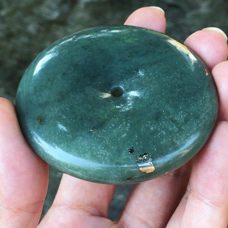 【Lost and find】Natural stone Hetian jade pyrite symbiotic ornament