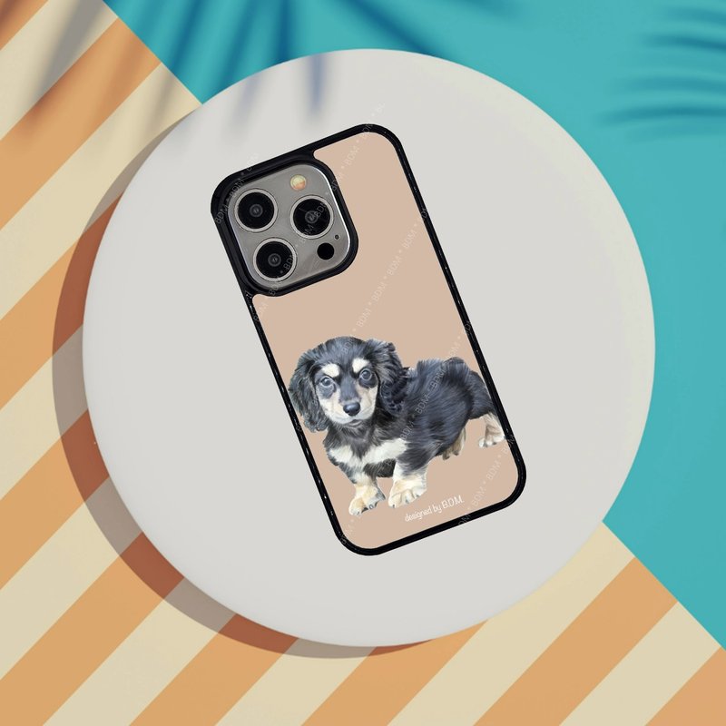 原創插畫 | 臘腸犬 iPhone 手機殼 - 手機殼/手機套 - 塑膠 
