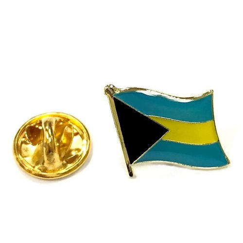 A-ONE Bahamas巴哈馬國家 紀念別針 國徽胸針 紀念品 國家徽章 國徽配飾