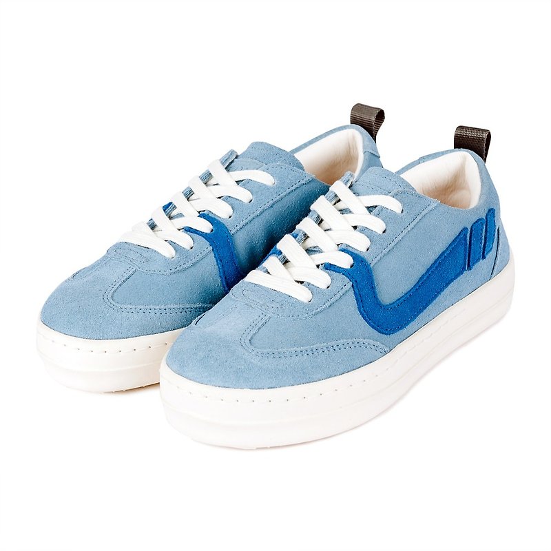 Jdaul Handmade in Korea/ SUPERB CONNIE PLAIN Sneakers LITTLEBOY BLUE - Women's Casual Shoes - Other Materials 