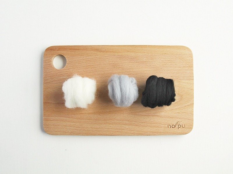 Le Yang tone wool combination - a lonely corner series - ตุ๊กตา - ขนแกะ 