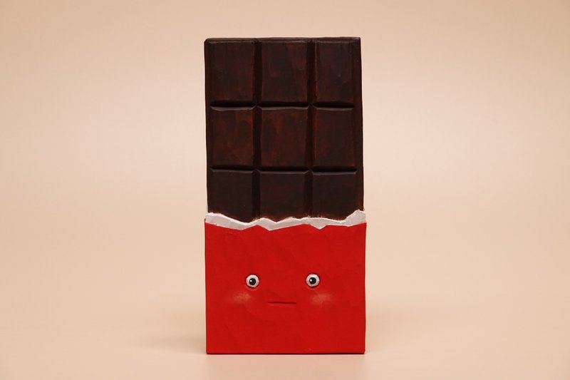 Choco bar - Stuffed Dolls & Figurines - Wood Red