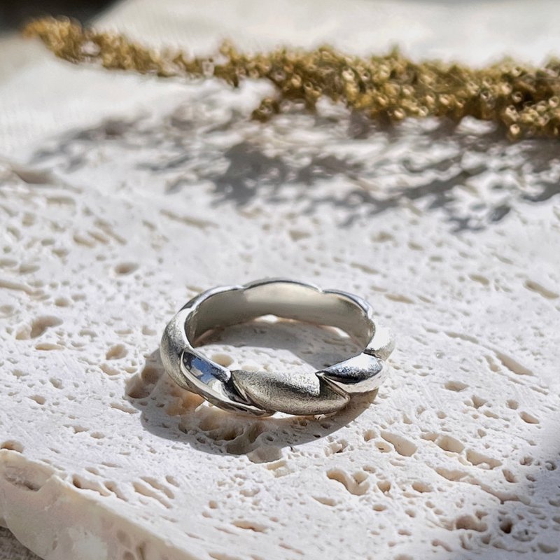 Bodhi Duoduo | Pengpeng sterling silver ring - Couples' Rings - Sterling Silver Silver