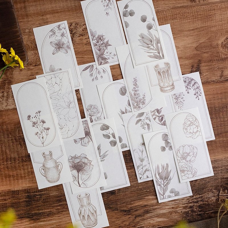 Flower Collection - flower path - Notecard - Sticky Notes & Notepads - Paper 