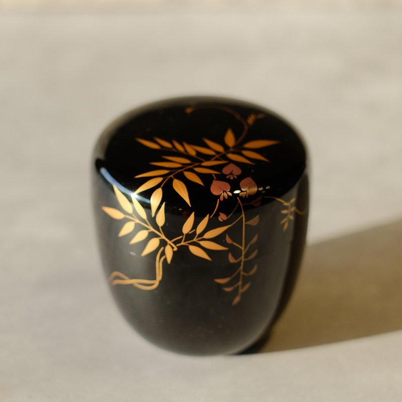 【日本古美術】 茶道具 棗  黑漆蒔繪 - 茶壺/茶杯/茶具 - 其他材質 