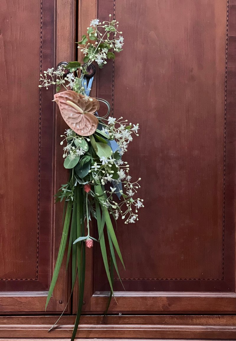 端午吊飾 倒掛花束 驅邪避兇花飾 門飾 - 擺飾/家飾品 - 植物．花 綠色