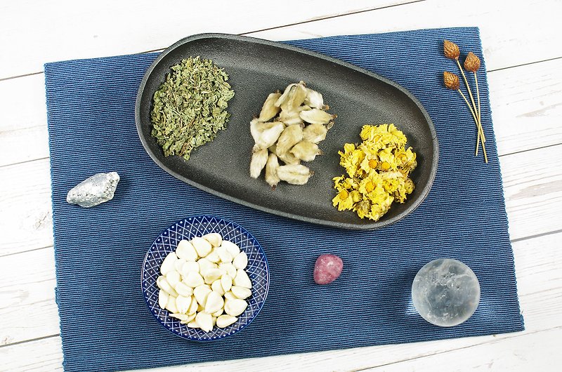 MICCHILIN Herbal Tea - Nourish Lungs and Nose Comforting - อาหารเสริมและผลิตภัณฑ์สุขภาพ - พืช/ดอกไม้ 