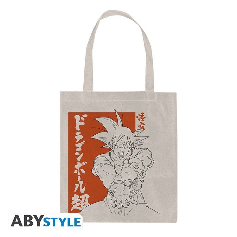 【Dragon Ball】七龍珠超-悟空托特包 - 側背包/斜背包 - 亞麻 橘色