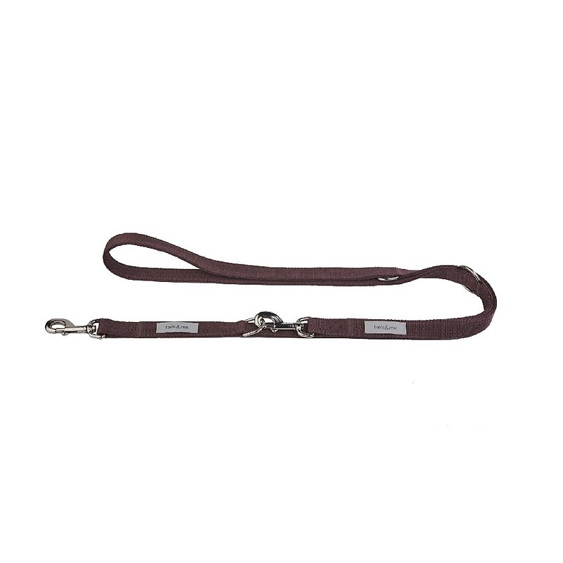 [Tail and me] multi-functional enhanced stretcher red brown - Collars & Leashes - Nylon Brown