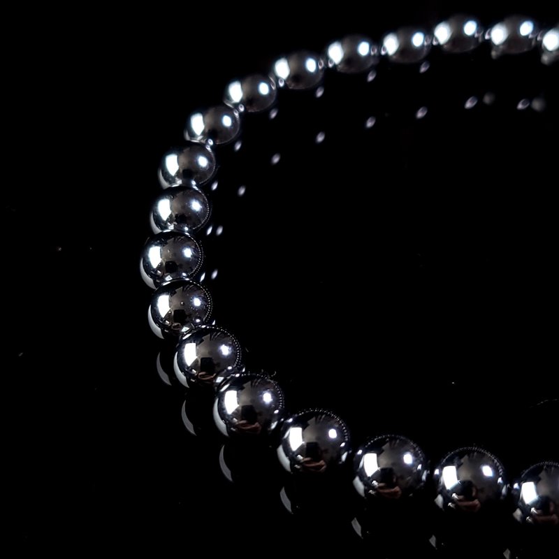 【鈦赫茲石】 - SHAC107 - 手鍊/手環 - 其他材質 銀色
