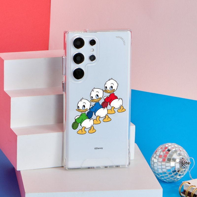 Disney經典-淘氣姪子防摔透明SAMSUNG手機殼 - 手機殼/手機套 - 塑膠 多色