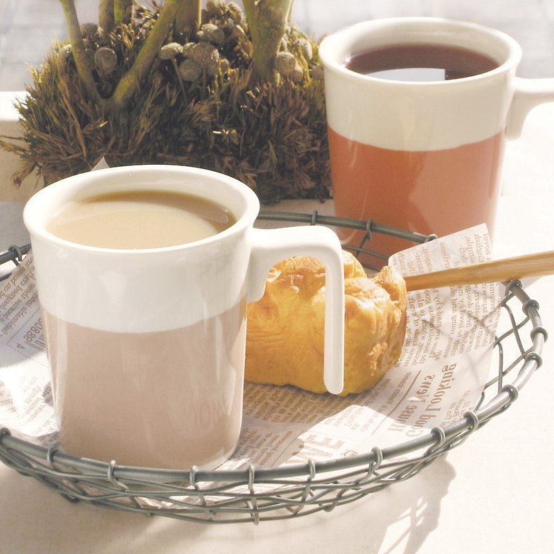 [Drinking Tea Together] British Milk Tea + Raspberry-Kissing Mug Gift Box / Lid can be purchased - Mugs - Porcelain Multicolor