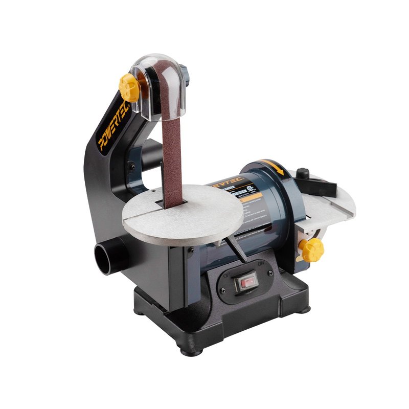 【美國】POWERTEC 桌上型圓盤砂帶機  砂帶1x30吋 圓盤5吋 木作 - 其他 - 其他材質 