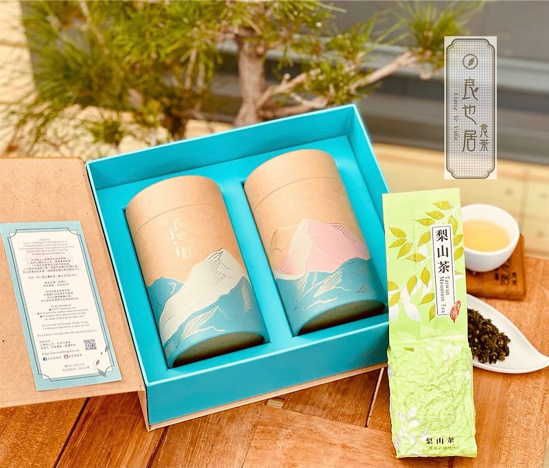 梨山烏龍/精品雙罐禮盒 - 茶葉/漢方茶/水果茶 - 新鮮食材 