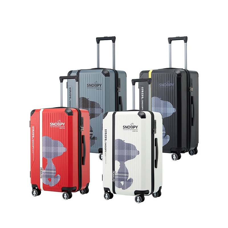 【SNOOPY 史努比】20吋經典款行李箱(多色任選) - 行李箱/旅行袋 - 塑膠 多色