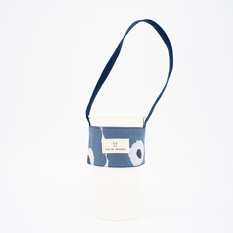 Bohai Lake Me Anywhere Finnish Eco Bags - Single Entry - ถุงใส่กระติกนำ้ - วัสดุกันนำ้ สีน้ำเงิน