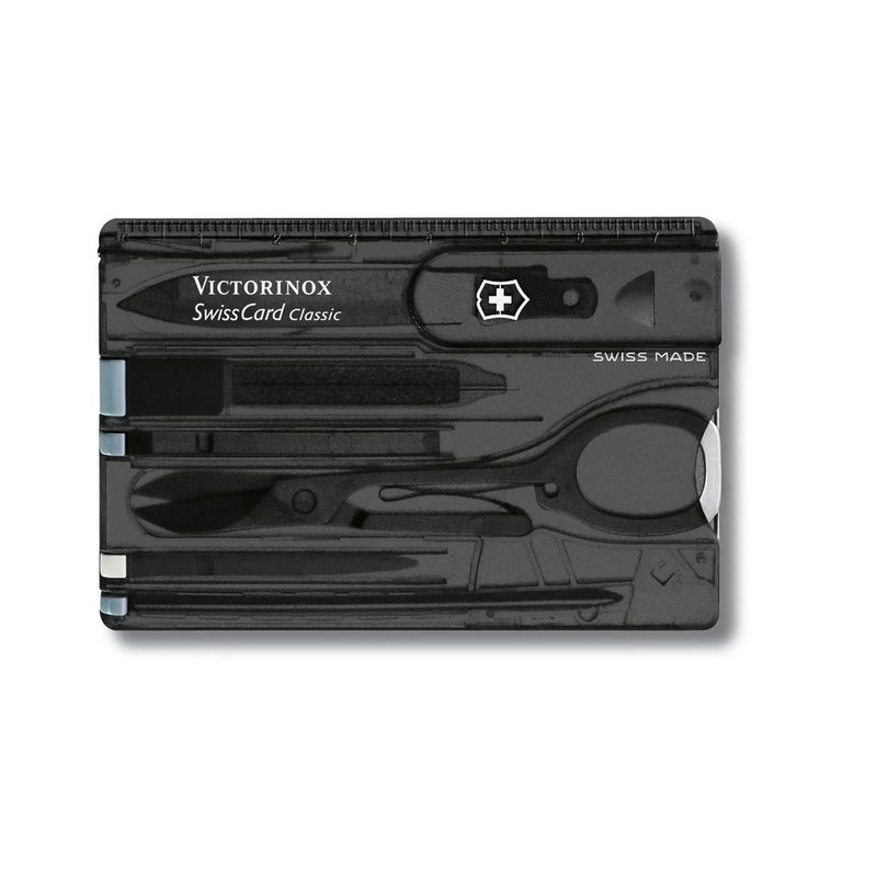 VICTORINOX 瑞士維氏 瑞士卡  透黑 0.7133.T3 - 露營用品 - 不鏽鋼 黑色