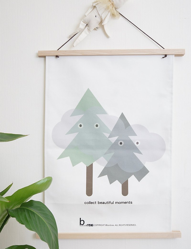 Bonbies Hanging Cloth | Home Decor | Wall Decor | COLLECT BEAUTIFUL MOMENTS - Posters - Cotton & Hemp 