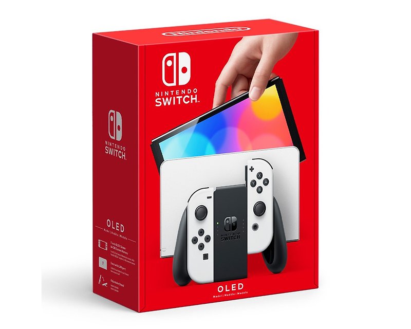 Nintendo Switch 新款OLED主機 - 白色款