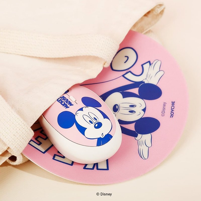 Disney 迪士尼-無線滑鼠-米奇 Mickey - 電腦配件 - 塑膠 粉紅色