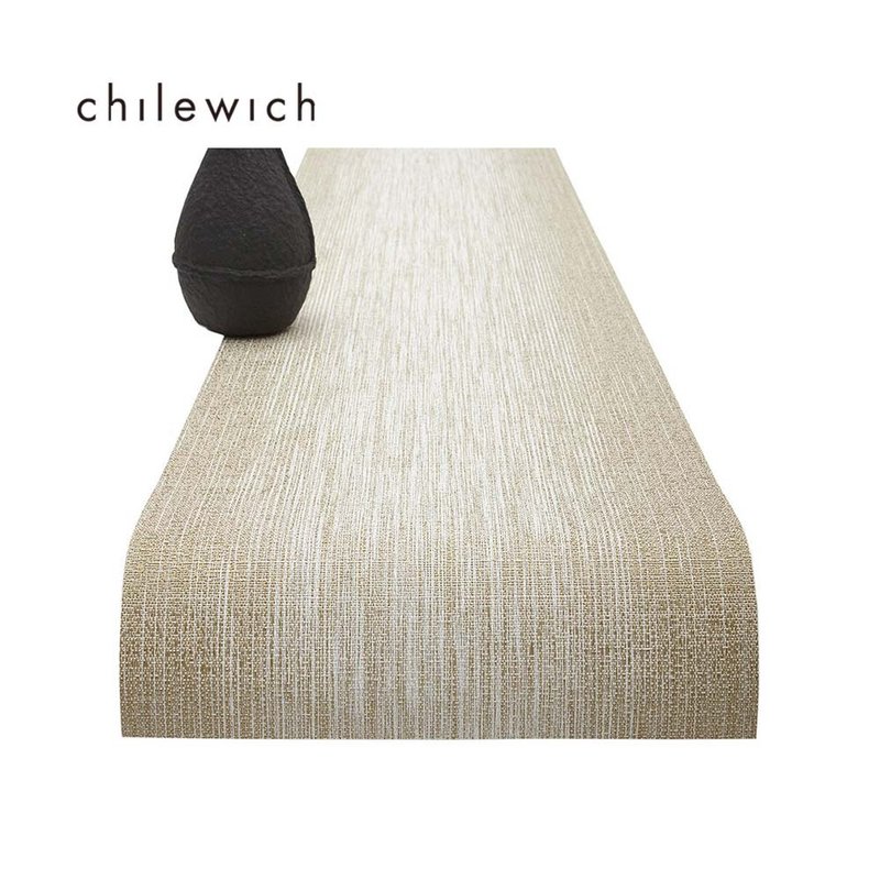 Chilewich / Ombré 光影系列桌旗 36 × 183 cm - Gold 金 - 桌布/桌巾/餐墊 - 塑膠 金色