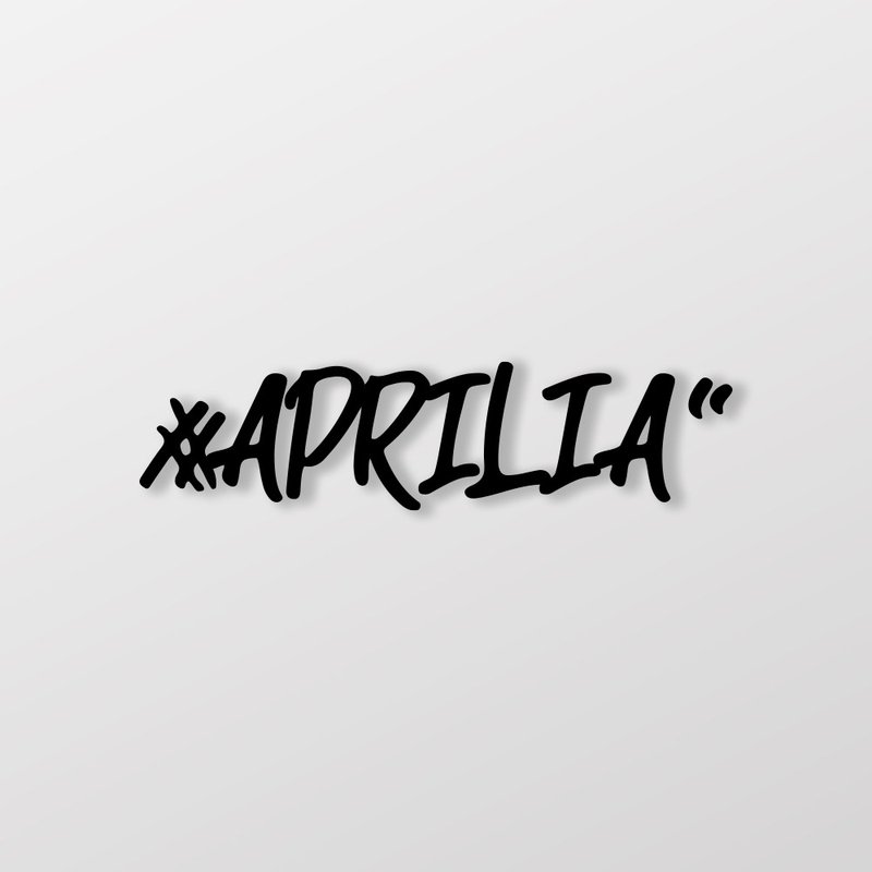 #APRILIA/車貼、貼紙 SunBrother孫氏兄弟 - 貼紙 - 防水材質 