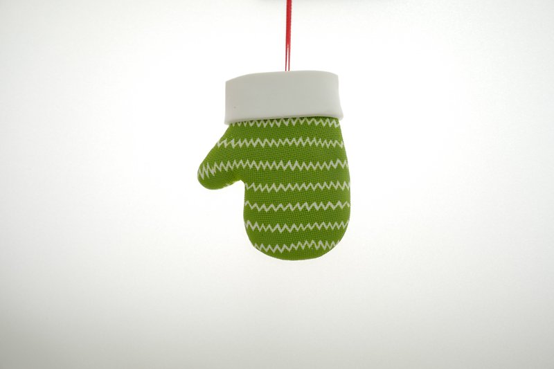 Christmas glove charm - Charms - Pottery Green