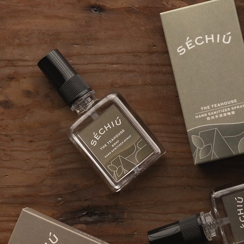 SECHIU-THE TEAHOUSE 茶屋-乾洗手噴霧 (單入/盒裝) - 洗手液/搓手液 - 塑膠 