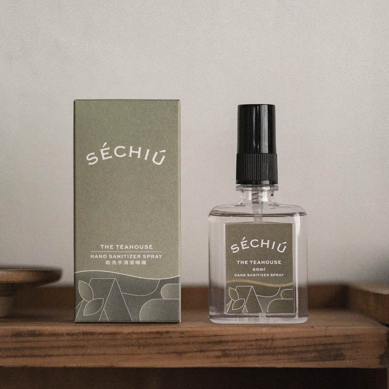 SECHIU-THE TEAHOUSE 茶屋-乾洗手噴霧 (單入/盒裝) - 洗手乳/洗手用品 - 塑膠 