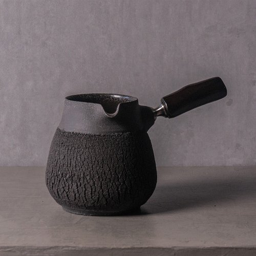 上作美器 無我系列-承煙木柄茶海360ml