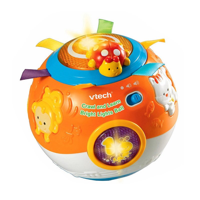 Vtech　炫彩聲光滾滾球-橘色 - 寶寶/兒童玩具/玩偶 - 塑膠 