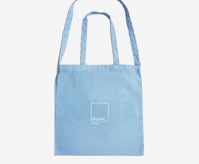 Pantone Square Tote : Sky Blue - Shop CASUAL THEORY Handbags & Totes -  Pinkoi
