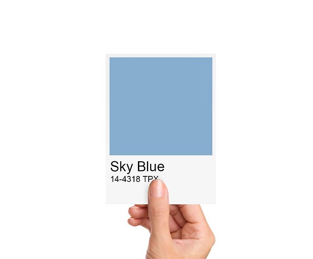 pantone sky blue