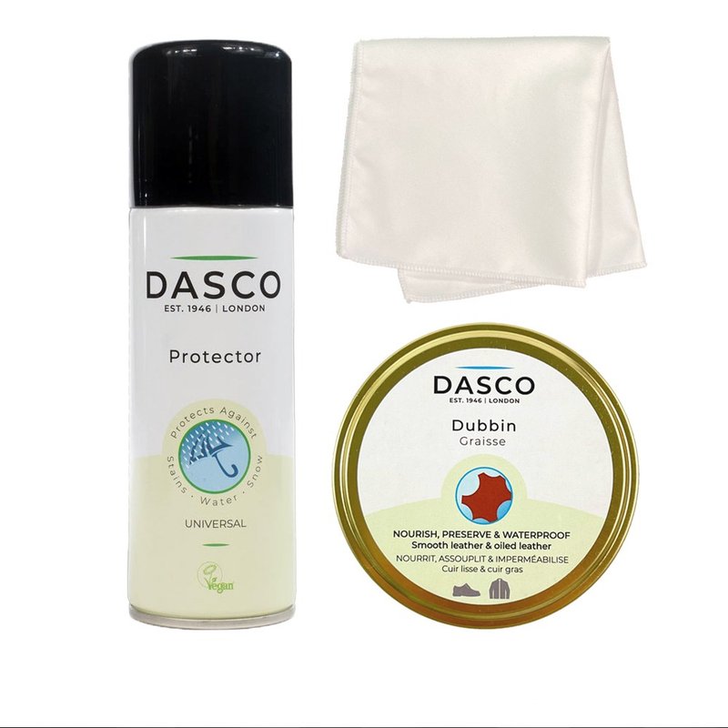 英國伯爵DASCO 鞋保養銷售冠軍組 皮革保養 防水噴霧 皮革保養油 - 其他 - 其他材質 