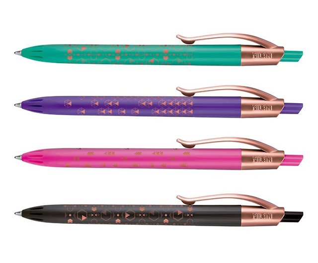 Ballpoint pen MILAN P1 Touch Stylus Colors - mix of colors