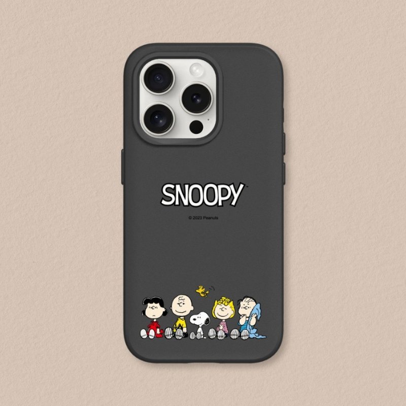 SolidSuit mobile phone case∣Snoopy Snoopy/Classic-Snoopy Time Together for iPhone - Phone Cases - Plastic Multicolor