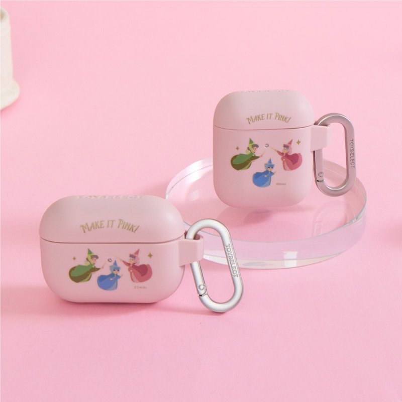Disney公主-魔法仙子款強悍防摔AirPods保護套 - AirPods/耳機保護套 - 塑膠 多色