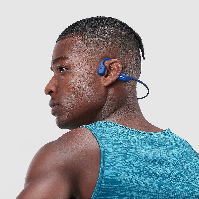 其他材質 耳機/藍牙耳機 - SHOKZ OPENRUN S803骨傳導藍牙運動耳機-日蝕藍