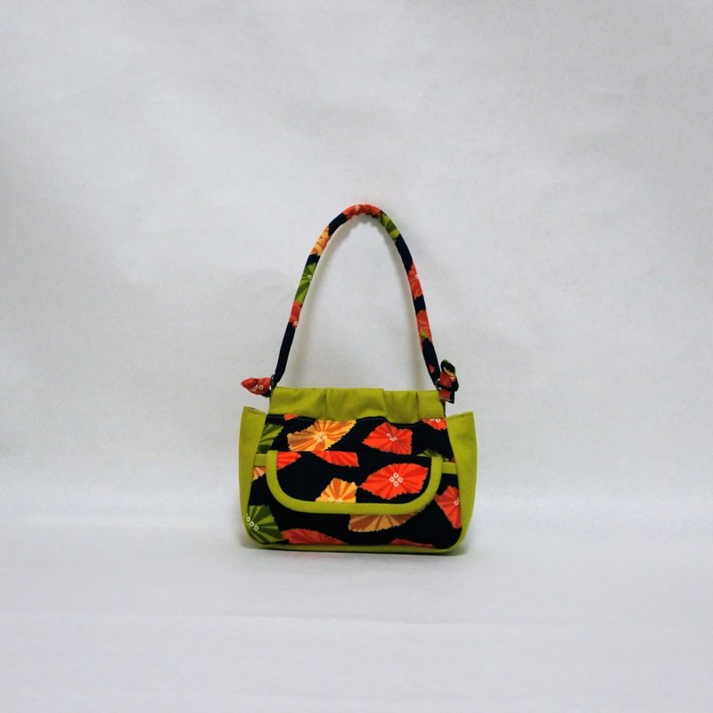 Kimono remake spring cap pouch - Toiletry Bags & Pouches - Other Materials Multicolor