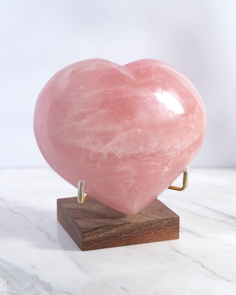 [One picture and one object] Pink crystal love ornaments heal love and popularity