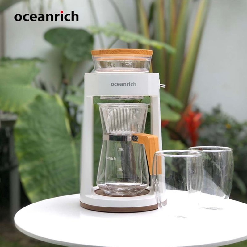 Oceanrich歐新力奇 完美萃取旋轉咖啡機 CR8350BD - 咖啡壺/手沖壺 - 其他材質 白色