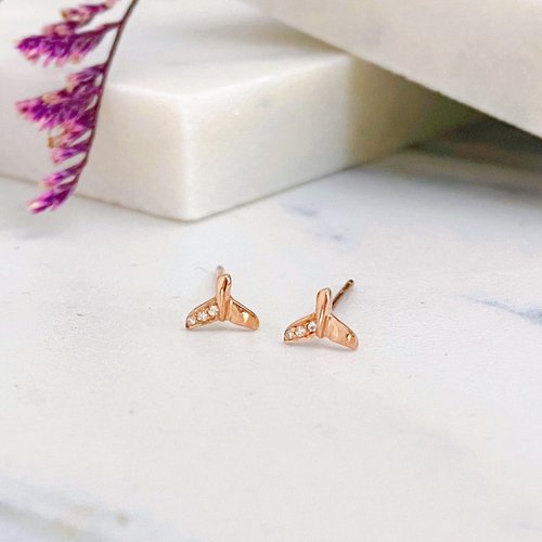 Hygge Adorn 14K | 鯨魚尾巴的故事 耳環