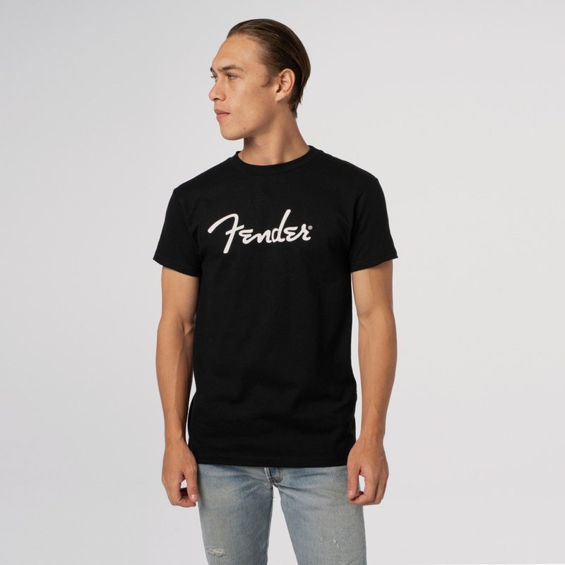 Spaghetti logo T-shirt - Men's T-Shirts & Tops - Cotton & Hemp Black