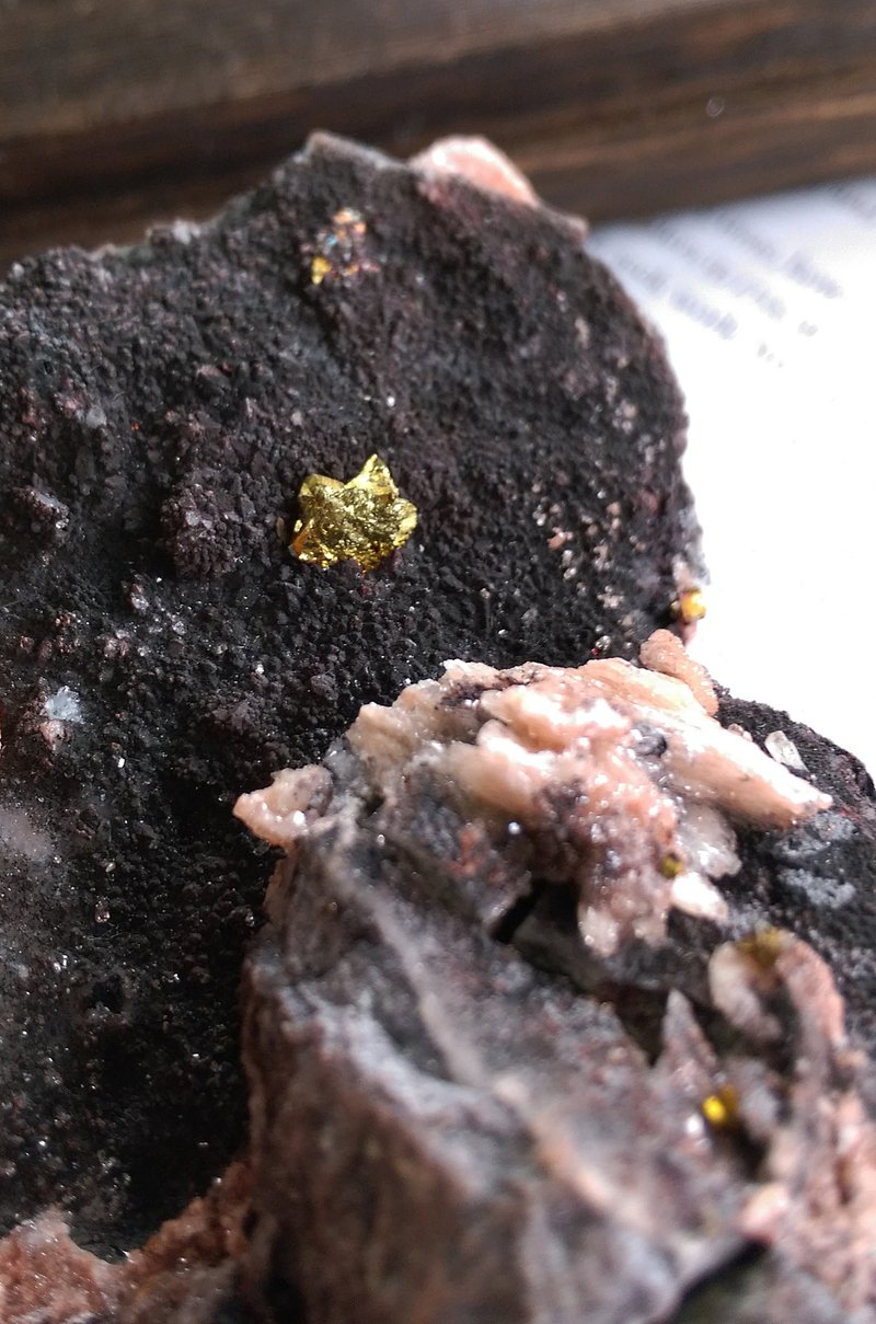 Barite Chalcopyrite 重晶石 黃銅礦 共生礦 天然礦石 原礦 - Items for Display - Other Materials 