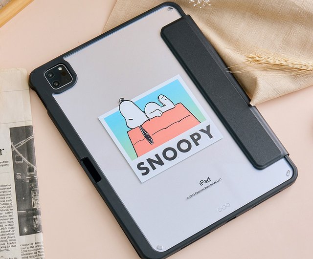 iPadケース 10.9インチ スヌーピーSNOOPY落下防止 耐衝撃カバー