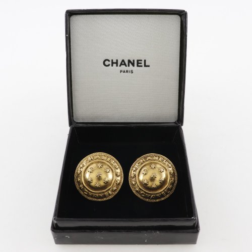 日本直送】シャネル CHANEL ロゴ カフス フラワー ヴィンテージ