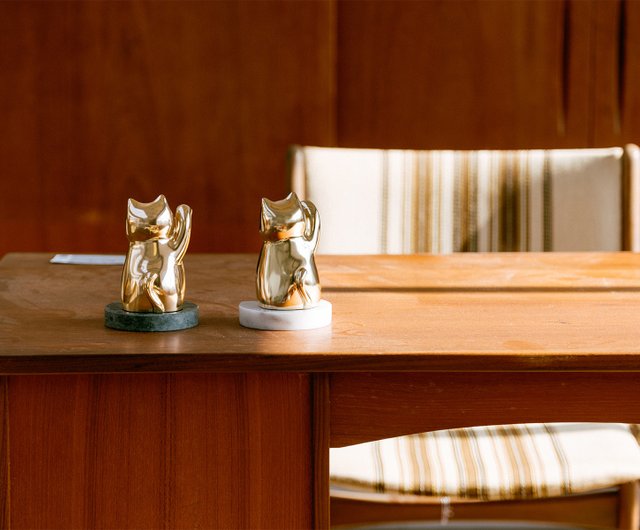 巨大猫セット | 無香料】招き猫 招き猫 ギフト 台湾デザイン 幸運の