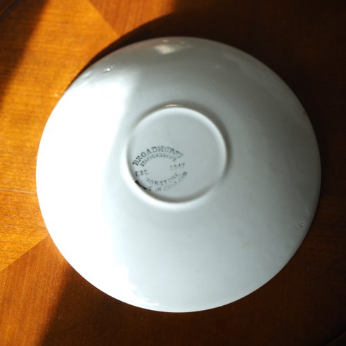 British vintage Broadhurst brown cup and saucer set/tea cup