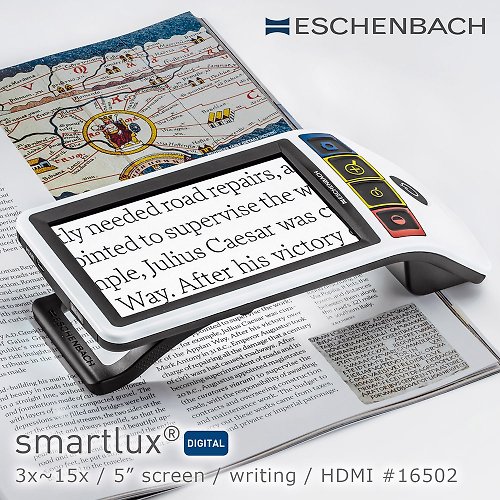 Eschenbach 德國宜視寶 【德國 Eschenbach】3x-15x 5吋書寫用HDMI可攜式擴視機 16502